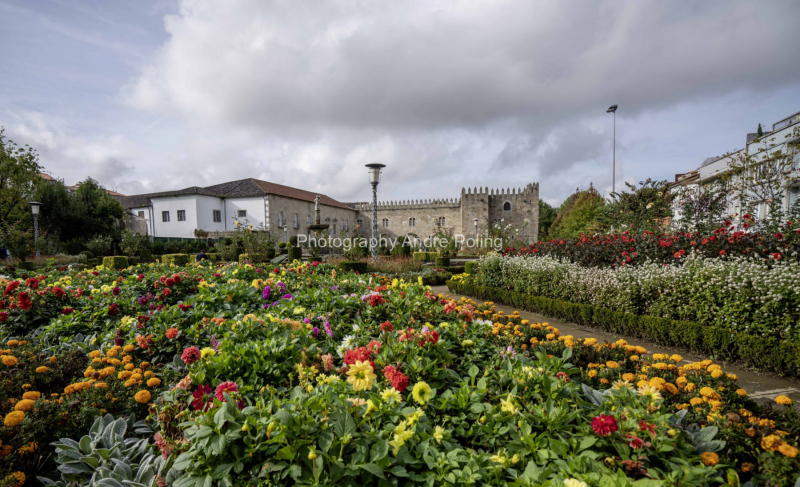 Der Jardim de Santa Bárbara an der Burg von Braga © Andre Polingwww.poling.de